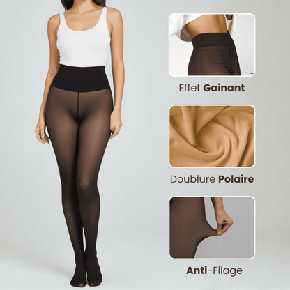 Collant polaire – Pour une silhouette galbée, bien au chaud